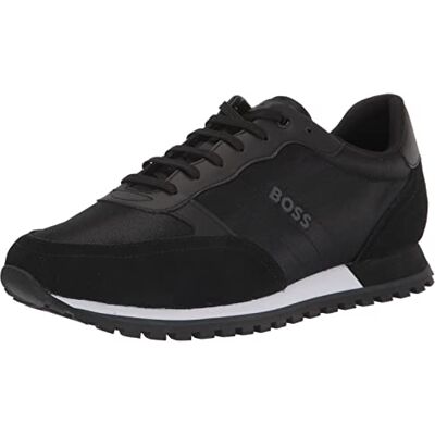 Boss Parkour Runn, Gymnastikskor för män, Svart Onyx, 40 EU Boss Parkour Runn, Gymnastikskor för män, Svart Onyx, 40 EU