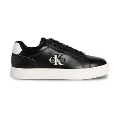 Calvin kvinnors klassiska mono-logotyp Cupsole träningsskor, Svart svart ljus vit, 37 EU Calvin kvinnors klassiska mono-logotyp Cupsole träningsskor, Svart svart ljus vit, 37 EU