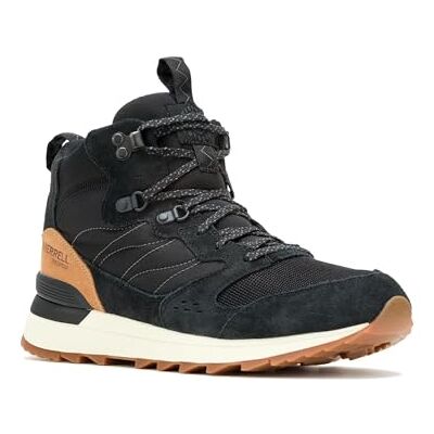 Merrell mäns Alpine 83 Sneaker Recraft Mid Wp, Svart, 43 EU Merrell mäns Alpine 83 Sneaker Recraft Mid Wp, Svart, 43 EU