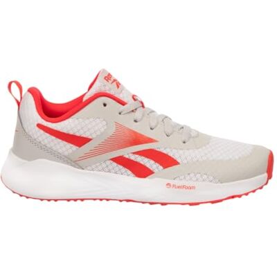 Reebok Energen Run sneakers för pojkar, Mistgrey White Energyred, 38.5 EU Reebok Energen Run sneakers för pojkar, Mistgrey White Energyred, 38.5 EU