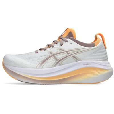 ASICS Gel-Nimbus 27 Damsneakers, Fawn vit, 39.5 EU ASICS Gel-Nimbus 27 Damsneakers, Fawn vit, 39.5 EU