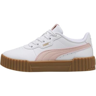 PUMA Carina 3,0 PS, Sneaker, White Mauve Mist, 21 EU, vit mauve mist, 21 EU PUMA Carina 3,0 PS, Sneaker, White Mauve Mist, 21 EU, vit mauve mist, 21 EU