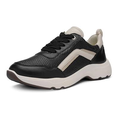 ARA dam Boston sneakers, svart, cream, skal, 41 EU bred ARA dam Boston sneakers, svart, cream, skal, 41 EU bred