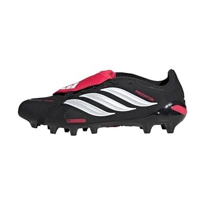 adidas unisex vuxen Predator League Fold-Over Tongue Artificial Ground Football Boots Shoes, Core Black/Ftwr White/Lucid Red, 37 1/3 EU adidas unisex vuxen Predator League Fold-Over Tongue Artificial Ground Football Boots Shoes, Core Black/Ftwr White/Lucid Red, 37 1/3 EU