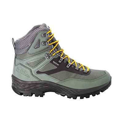 Jack Wolfskin Herr Rebellion Guide Texapore MID M Walking-sko, Gecko Green, 39,5 EU, GECKO grön, 39.5 EU Jack Wolfskin Herr Rebellion Guide Texapore MID M Walking-sko, Gecko Green, 39,5 EU, GECKO grön, 39.5 EU