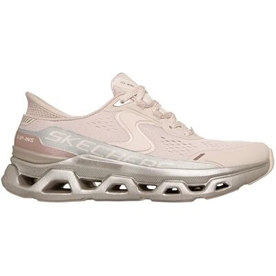 Skechers dam GLIDE-STEP ALTUS STARLIGHT SHINE träningsskor, Gold Hot Melt/Natural Mesh/Gold Trim, 36 EU Skechers dam GLIDE-STEP ALTUS STARLIGHT SHINE träningsskor, Gold Hot Melt/Natural Mesh/Gold Trim, 36 EU