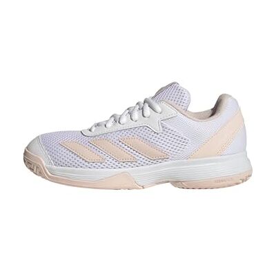 adidas unisex barn Courtflash Kids Tennis Shoes, ftwr white/wonder quartz/ftwr white, 38 EU adidas unisex barn Courtflash Kids Tennis Shoes, ftwr white/wonder quartz/ftwr white, 38 EU