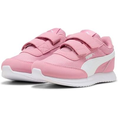 PUMA Unisex barn R78 Lightwind V Ps Sneaker, Mauve Mist Poised Rosa Vit, 35 EU PUMA Unisex barn R78 Lightwind V Ps Sneaker, Mauve Mist Poised Rosa Vit, 35 EU