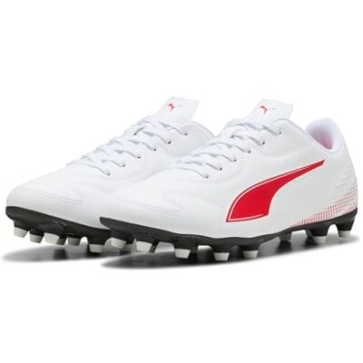PUMA Vitoria II FG/AG fotbollssko, vit röd, 7 UK, vit röd, 40.5 EU PUMA Vitoria II FG/AG fotbollssko, vit röd, 7 UK, vit röd, 40.5 EU