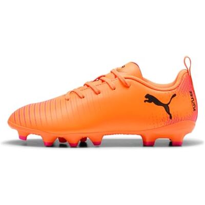 PUMA Unisex Kid's Future 8 Play Fg/Ag Jr fotbollssko, Heat Fire Black Ravish, 34 EU PUMA Unisex Kid's Future 8 Play Fg/Ag Jr fotbollssko, Heat Fire Black Ravish, 34 EU