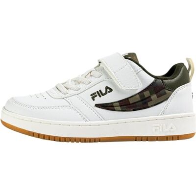 FILA REGA NF PRT Kardborreband barnsneakers, vit oliv Natt, 28 EU, Vit olivnatt, 28 EU FILA REGA NF PRT Kardborreband barnsneakers, vit oliv Natt, 28 EU, Vit olivnatt, 28 EU