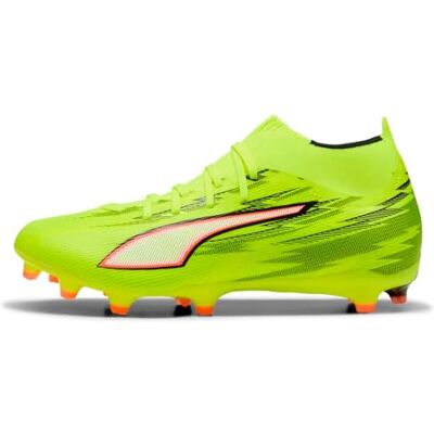 PUMA Unisex Ultra 6 Match+ FG/AG fotbollssko, Yellow Alert Black-Glow RED-Lime Squeeze, 10 UK, Gul alert svart lysande röd limepress, 44.5 EU PUMA Unisex Ultra 6 Match+ FG/AG fotbollssko, Yellow Alert Black-Glow RED-Lime Squeeze, 10 UK, Gul alert svart lysande röd limepress, 44.5 EU