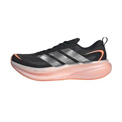 adidas herr SUPERNOVA GLIDE RUNNING SHOES, core black/iron met./Lucid Orange, 43 1/3 EU adidas herr SUPERNOVA GLIDE RUNNING SHOES, core black/iron met./Lucid Orange, 43 1/3 EU