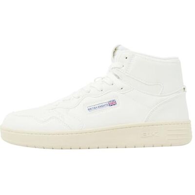 British Knights NOORS MID HIGH-TOP-sko sneakers för män, Vit, 37 EU British Knights NOORS MID HIGH-TOP-sko sneakers för män, Vit, 37 EU
