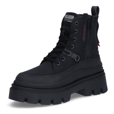 Palladium Pallasquad dragkedja TX stövel för dam, svart, 40 EU Palladium Pallasquad dragkedja TX stövel för dam, svart, 40 EU