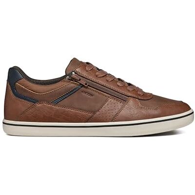 Geox Män U Elver A sneakers, konjak, 40 EU, konjak, 40 EU Geox Män U Elver A sneakers, konjak, 40 EU, konjak, 40 EU