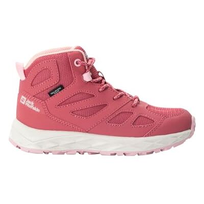 Jack Wolfskin Woodland 2 TEXAPORE MID K Ljus rosa - Barnskor Jack Wolfskin Woodland 2 TEXAPORE MID K Ljus rosa - Barnskor