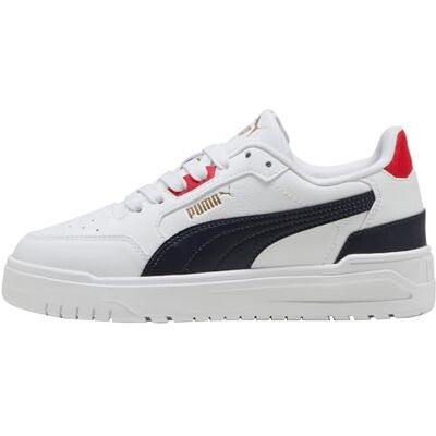 PUMA Shuffle Downtown LO JR sneakers, vit-ny marinblå-for All TIME RED, 3.5 UK, White New Navy för All Time Red, 36 EU PUMA Shuffle Downtown LO JR sneakers, vit-ny marinblå-for All TIME RED, 3.5 UK, White New Navy för All Time Red, 36 EU
