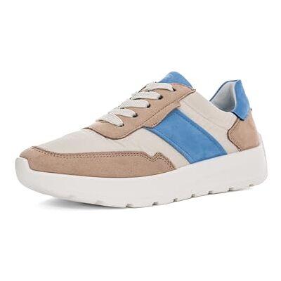 ARA New York sneakers för kvinnor, Sand Cream azzuro, 39 EU Weit ARA New York sneakers för kvinnor, Sand Cream azzuro, 39 EU Weit