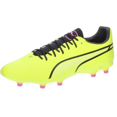 PUMA Unisex King Pro Fg/Ag fotbollssko, Elektrisk lime svart gift rosa, 36 EU PUMA Unisex King Pro Fg/Ag fotbollssko, Elektrisk lime svart gift rosa, 36 EU