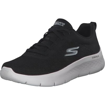 Skechers dam Sneaker Go Walk Flex, Svart textiltrim, 39 EU Skechers dam Sneaker Go Walk Flex, Svart textiltrim, 39 EU