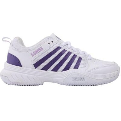 K-Swiss Court Express 2 tennissko, vit/lila haze/neonlavendel, 42 EU K-Swiss Court Express 2 tennissko, vit/lila haze/neonlavendel, 42 EU