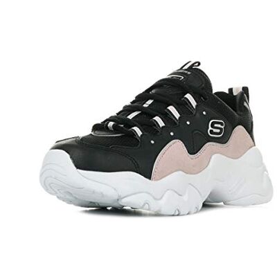 Skechers D'Lites 3.0 träningsskor för kvinnor, Svart, 37 EU Skechers D'Lites 3.0 träningsskor för kvinnor, Svart, 37 EU