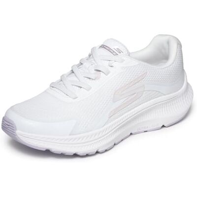 Skechers dam GO Run CONSISTENT 2.0 sneakers, Vit Lavendel, 5.5 UK Skechers dam GO Run CONSISTENT 2.0 sneakers, Vit Lavendel, 5.5 UK