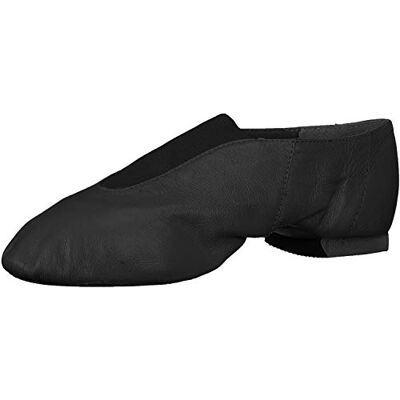 Bloch Dans kvinnors super jazz läder och elastisk dra på jazzsko, Svart Svart 36 EU Bloch Dans kvinnors super jazz läder och elastisk dra på jazzsko, Svart Svart 36 EU