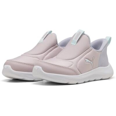 PUMA Unisex barn rolig racer 2 Sliptech Ps Sneaker, Mauve Mist havsglas lila krossning, 28 EU PUMA Unisex barn rolig racer 2 Sliptech Ps Sneaker, Mauve Mist havsglas lila krossning, 28 EU