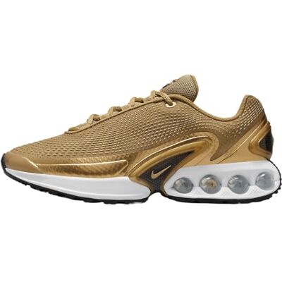 NIKE Dam W AIR Max DN PRM Sneaker, 40 EU, Metalliskt guld metalliskt guld svart vit, 40 EU NIKE Dam W AIR Max DN PRM Sneaker, 40 EU, Metalliskt guld metalliskt guld svart vit, 40 EU
