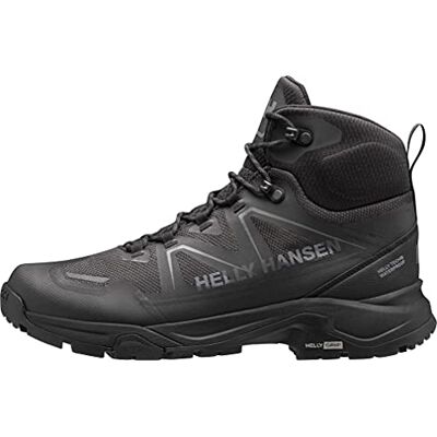Helly Hansen mäns kaskad Mid Cut vandringskängor, Svart ny ljusgrå, 44 EU Helly Hansen mäns kaskad Mid Cut vandringskängor, Svart ny ljusgrå, 44 EU
