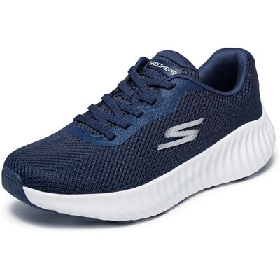 Skechers Go Run Now Calumet, damsneakers, marinblå/vit (Navy White), 40 EU Skechers Go Run Now Calumet, damsneakers, marinblå/vit (Navy White), 40 EU