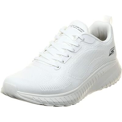 Skechers BOBS Squad Chaos PRI män, träningsskor för män, lågsko, streetsko, snörningsskor, sportskor, fritid, bredd: vanlig, avtagbar innersula, Off White Engineered Knit, 40 EU Skechers BOBS Squad Chaos PRI män, träningsskor för män, lågsko, streetsko, snörningsskor, sportskor, fritid, bredd: vanlig, avtagbar innersula, Off White Engineered Knit, 40 EU