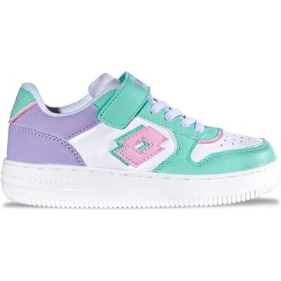 LOTTO PALIOT LR K Unisex barnsneakers, mint/lila, 25 EU LOTTO PALIOT LR K Unisex barnsneakers, mint/lila, 25 EU
