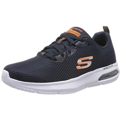 Skechers Dyna-Air Gymnastikskor, herr, Navy Mesh Trim, 42.5 EU Skechers Dyna-Air Gymnastikskor, herr, Navy Mesh Trim, 42.5 EU