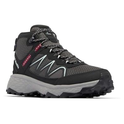 Columbia kvinnors Peakfreak Rush Mid Outdry vandringssko, mörkgrå/Deep Madeira, 3 UK Columbia kvinnors Peakfreak Rush Mid Outdry vandringssko, mörkgrå/Deep Madeira, 3 UK