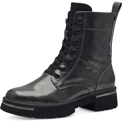MARCO TOZZI dam stövel laced 2-25283-43 modestövlar, DK.Grey Patent, 39 EU, Dk Grey Patent, 39 EU MARCO TOZZI dam stövel laced 2-25283-43 modestövlar, DK.Grey Patent, 39 EU, Dk Grey Patent, 39 EU