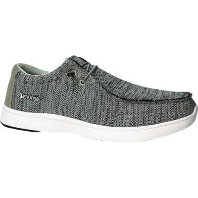 Pyramid herr Path Lite "Hey Bro" slip-on stickade bowlingskor lätta sömlös design, atletisk passform, andningsbar stickad övre, universella glidsulor, Statisk grå, 44 EU Pyramid herr Path Lite "Hey Bro" slip-on stickade bowlingskor lätta sömlös design, atletisk passform, andningsbar stickad övre, universella glidsulor, Statisk grå, 44 EU