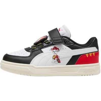 PUMA Caven III Paw Patrol Boys AC+ PS, gymnastikskor, svart vit för all tid röd, 29 EU, Black White For All Time Red, 29 PUMA Caven III Paw Patrol Boys AC+ PS, gymnastikskor, svart vit för all tid röd, 29 EU, Black White For All Time Red, 29
