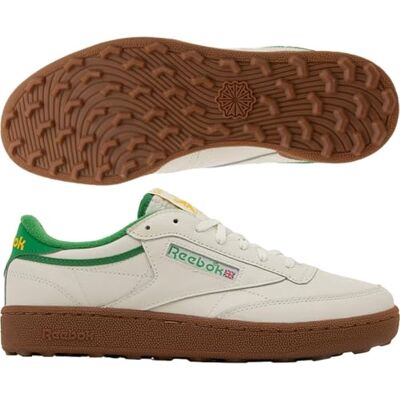 Reebok Herr Club C Golf Sneaker, Chalk/Classic Green, 39 EU, Chalk Classic Green, 39 EU Reebok Herr Club C Golf Sneaker, Chalk/Classic Green, 39 EU, Chalk Classic Green, 39 EU
