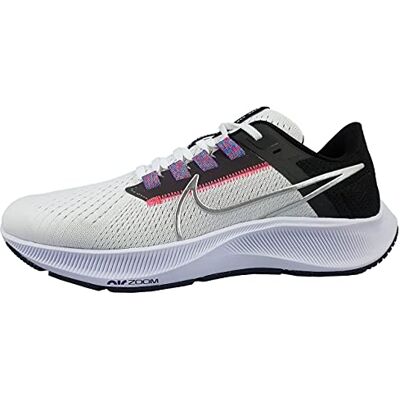 NIKE Wmns Air Zoom Pegasus 38 damsneakers, Vit Mtlc Silver Black Flash Crimson Anthracite Wild Berry, 36 EU NIKE Wmns Air Zoom Pegasus 38 damsneakers, Vit Mtlc Silver Black Flash Crimson Anthracite Wild Berry, 36 EU