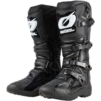 O'NEAL Motocross stövlar Enduro-motorcykel Fot- och omkopplingszonskydd, värmeskydd av mikrofiber, perforerat innerfoder för bättre ventilation Stövlar RMX Enduro Vuxna Svart Storlek 44 O'NEAL Motocross stövlar Enduro-motorcykel Fot- och omkopplingszonskydd, värmeskydd av mikrofiber, perforerat innerfoder för bättre ventilation Stövlar RMX Enduro Vuxna Svart Storlek 44