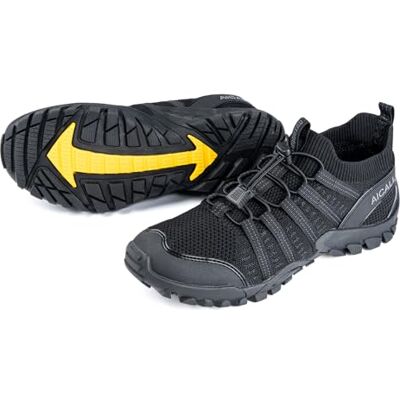 FREE SOLDIER AICALL Herr vattenskor snabbtorkande barfota aqua skor strand vandring båtliv vatten sport, svart, 43 EU FREE SOLDIER AICALL Herr vattenskor snabbtorkande barfota aqua skor strand vandring båtliv vatten sport, svart, 43 EU