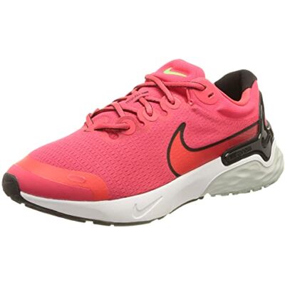 NIKE Herr Renew Run 3 sneakers, Siren röd svart granatäpple ljus silver, 42 EU NIKE Herr Renew Run 3 sneakers, Siren röd svart granatäpple ljus silver, 42 EU
