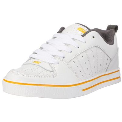 Sykum 51404050 Imperial Slim – vit/gul 5, unisex – vuxna sneaker, Vit vit gul 31.5 EU Sykum 51404050 Imperial Slim – vit/gul 5, unisex – vuxna sneaker, Vit vit gul 31.5 EU