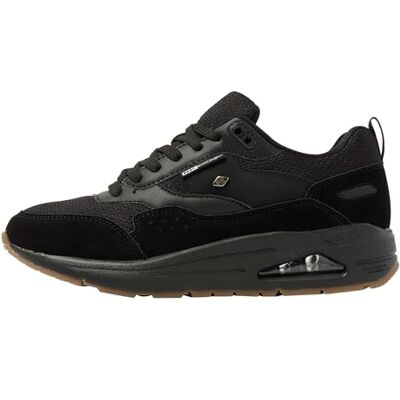 British Knights Lennox sneakers för män, Svart crêpe, 42 EU British Knights Lennox sneakers för män, Svart crêpe, 42 EU
