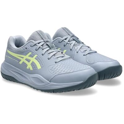 ASICS Gel-Resolution X GS (Little Big Kid), unisex-sneakers barn och tonåringar, Grå blå pistol, 39 EU ASICS Gel-Resolution X GS (Little Big Kid), unisex-sneakers barn och tonåringar, Grå blå pistol, 39 EU