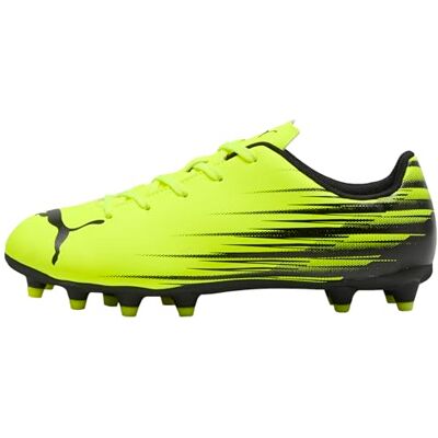 PUMA Attacanto II FG/AG Jr, unisex fotbollsskor, gul Alert Black, 35,5 EU, Gul Alert Black, 35.5 EU PUMA Attacanto II FG/AG Jr, unisex fotbollsskor, gul Alert Black, 35,5 EU, Gul Alert Black, 35.5 EU
