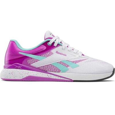 Reebok Dam Nano X5 sneakers, FTW vit/lila rave/AI Aqua, 41 EU, Ftw White Purple Rave Ai Aqua, 41 EU Reebok Dam Nano X5 sneakers, FTW vit/lila rave/AI Aqua, 41 EU, Ftw White Purple Rave Ai Aqua, 41 EU